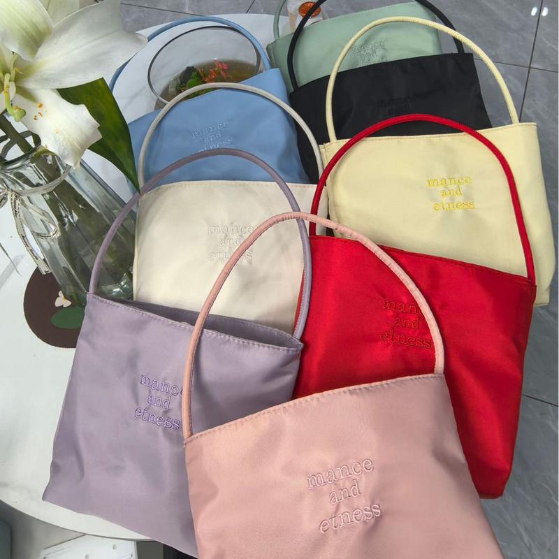 Túi Quà Tặng Ngày Của Mẹ, Phong Cách Hàn Quốc, Thêu, Túi Đeo Vai Nylon, Thích Hợp Cho Việc Tạo Nhóm Và Sinh Nhật, Lý Tưởng Cho Ngày Của Mẹ 3