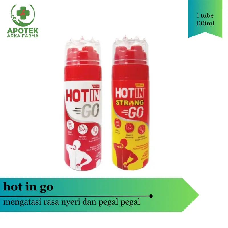Hot In Cream Go strongggg Botol 100 ml cream pegal pegal 0