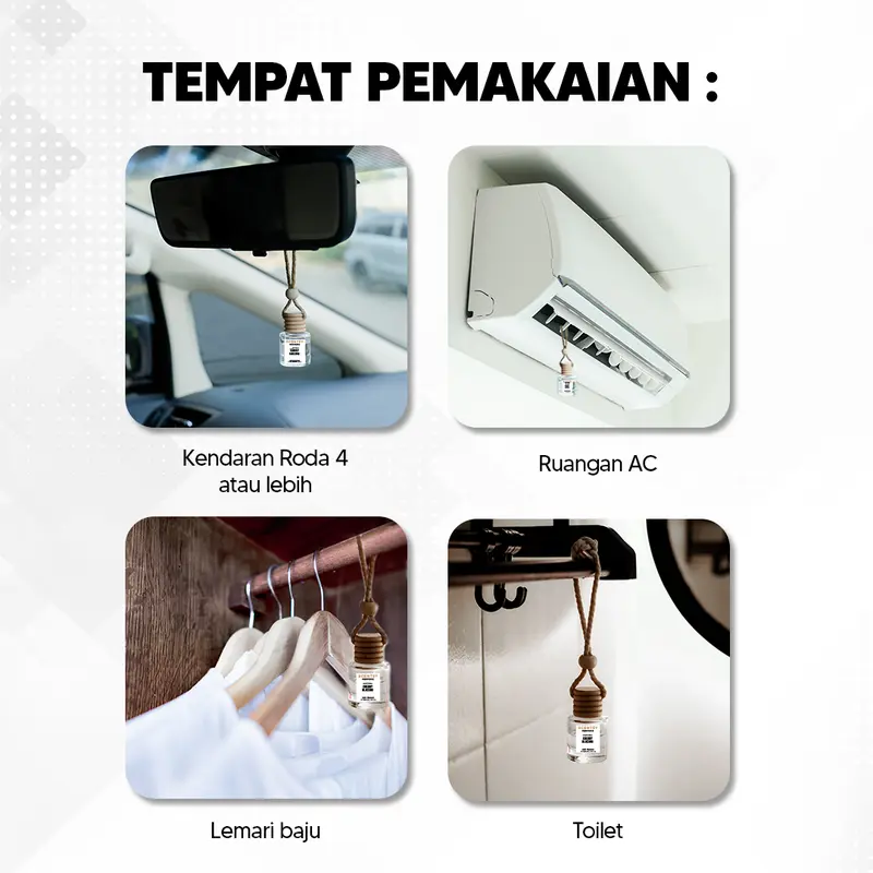 SCENTSY Refill Parfum Mobil 30 ml - Parfum Mobil Pengharum Anti Mual Pewangi Ruangan Kantor Toilet Kamar tidur Lemari 3