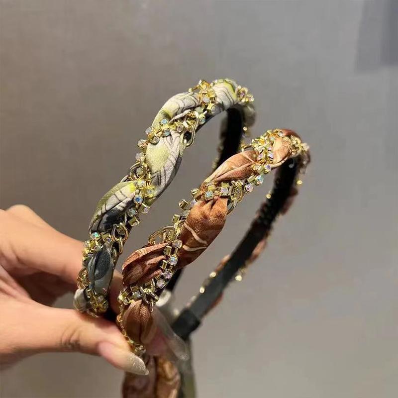 Vintage Headband, 1 Count Retro Hair Hoop for Women & Girls, Fashion Hair Accessories for Daily Wear 6