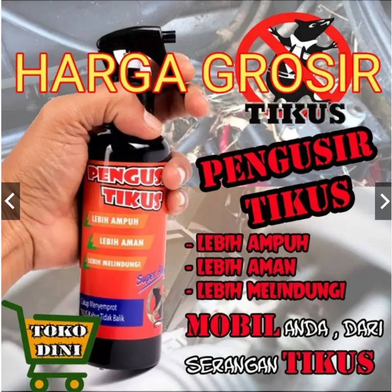 Pengusir Tikus cairan anti tikus aman tanpa racun dan kimia 250ml 5