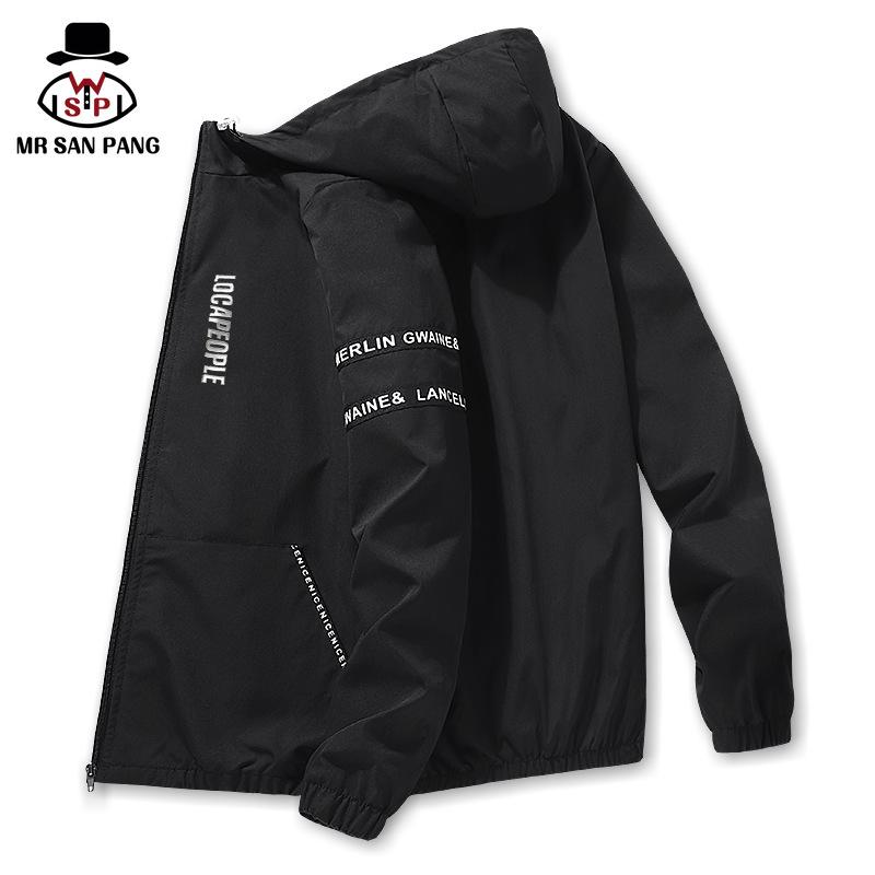 MSP Men Sun Protection Jacket 2021 Spring Hooded Zipper Long-sleeved ...