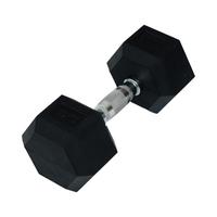 Gambar KINETIC DUMBBELL KARET HEXAGONAL 10 KG - HITAM dari AZKO ID Kota Administrasi Jakarta Pusat 3 Tokopedia