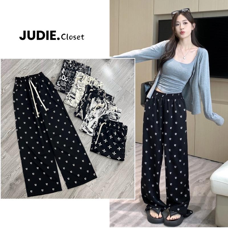 HÀNG MỎNG MẶC HÈ - Quần Xuông Nữ Chất Lụa Mềm Ống Rộng Cao Cấp JUDIE.Closet