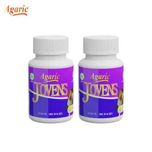 Agaric Jovens 2 Botol - Terbuat dari Ekstrak Jamur Dewa dan Temu Putih