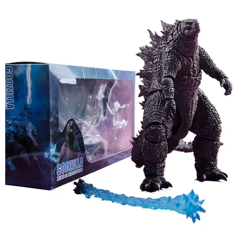 Mô Hình Godzilla 2 Vua Quái Vật, Mô Hình Làm Bằng Tay Đóng Hộp Có Thể Di Chuyển, Quà Tặng, Thần Và Đồ Chơi SHM Toy