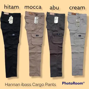 Celana Panjang Cargo PREMIUM size 27-38 Tebal Melar Pria Katun Nyaman