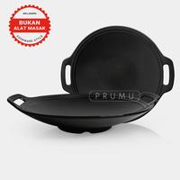 Gambar PRUMU Melamin Piring Wajan 9 inch - Piring Saji Unik - Piring Cafe Restoran - Golden Dragon P9509A dari Prumu Kota Tangerang 1 Tokopedia