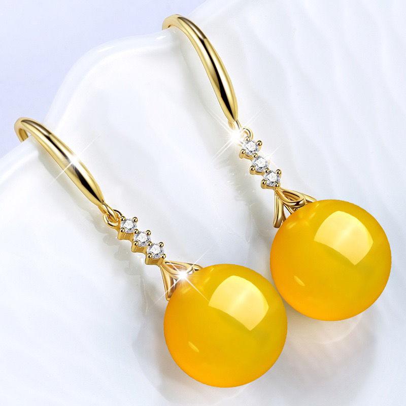 Product Introduction of Hoa Tai Bạc, Thiết Kế Thanh Lịch, Dành Cho Phụ Nữ, Chalcedony Và Mã Não Xanh, Bán Chạy Trên Internet, Hoa Tai Dài Ngọc Lục Bảo Mới, Hoa Tai Chống Trang Sức 21