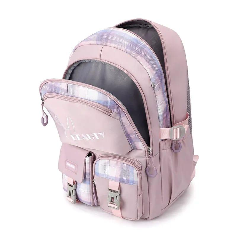 Product Introduction of Ransel Wanita Korean Style Tas Anak Perempuan Kekinian Gratis Botol Minum Kaca Fashion 0