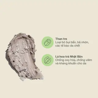 [GIFT]Mặt Nạ Detox LazyBee Lá Hoa Trà Nhật&Than Tre 15ml 3