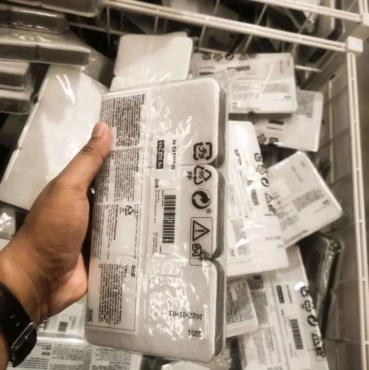 IKEA Spon Cuci Piring isi 3 Putih
