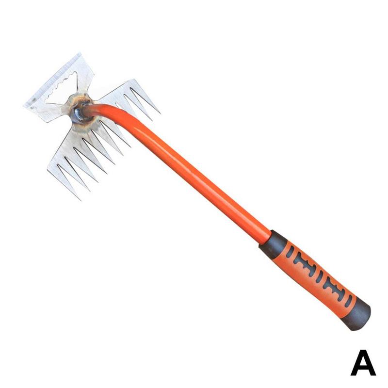 Product Introduction of Hoe Rustproof Weeding Artifacts Uprooting Tools Gardening Manganese Hoeing Steel Agricultural E9D9 27