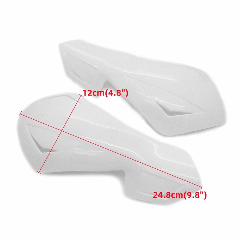 Product Introduction of Motorcycle Handlebar Hand Guard, 2 Counts Universal Motorcycle Handlebar Hand Guard, Motorcycle Accessories for Off-road Motorcycle Bicycle 1