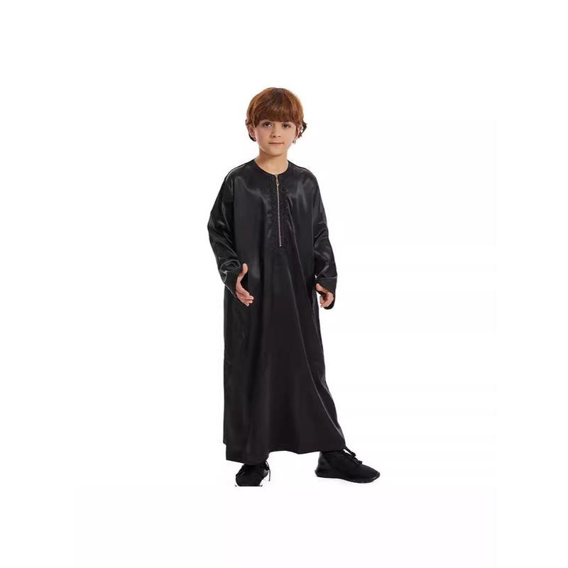 Middle East Dubai Southeast Asia Children's Robe Children's Boys Robe Spot New Th880 Comfortable Hot Sale 3