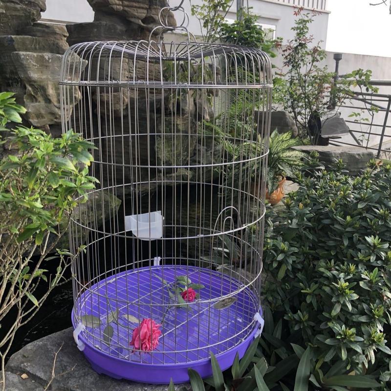 Lồng chim khướu, lồng mi, lồng choè than, choè lửa, lồng chim sáo chất liệu inox, nhãn hiệu Thái An