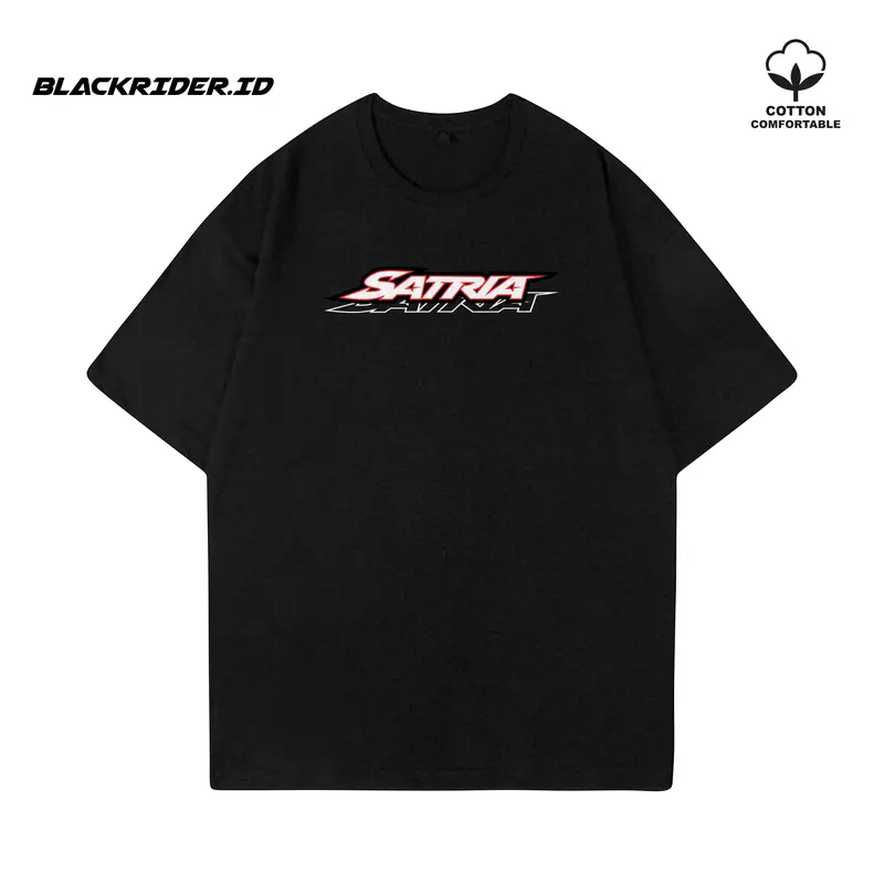 KAOS MOTOR SATRIA FU RACING HEREX COMBED COTTON 24s 1
