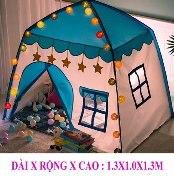 Lều cho bé hình ngôi nhà đáng yêu cho bé khung thép ( S1)