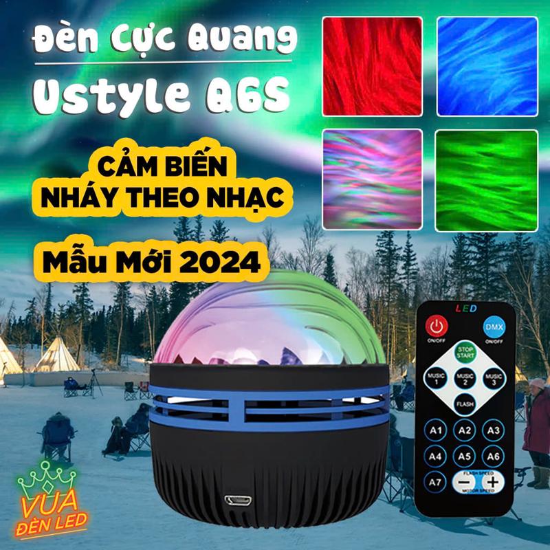  Đèn GALAXY Cực Quang UStyle Q6S Chiếu Bầu Trời Cực Quang Trang Trí Decor Phòng Ngủ,Điều Khiển Từ Xa 