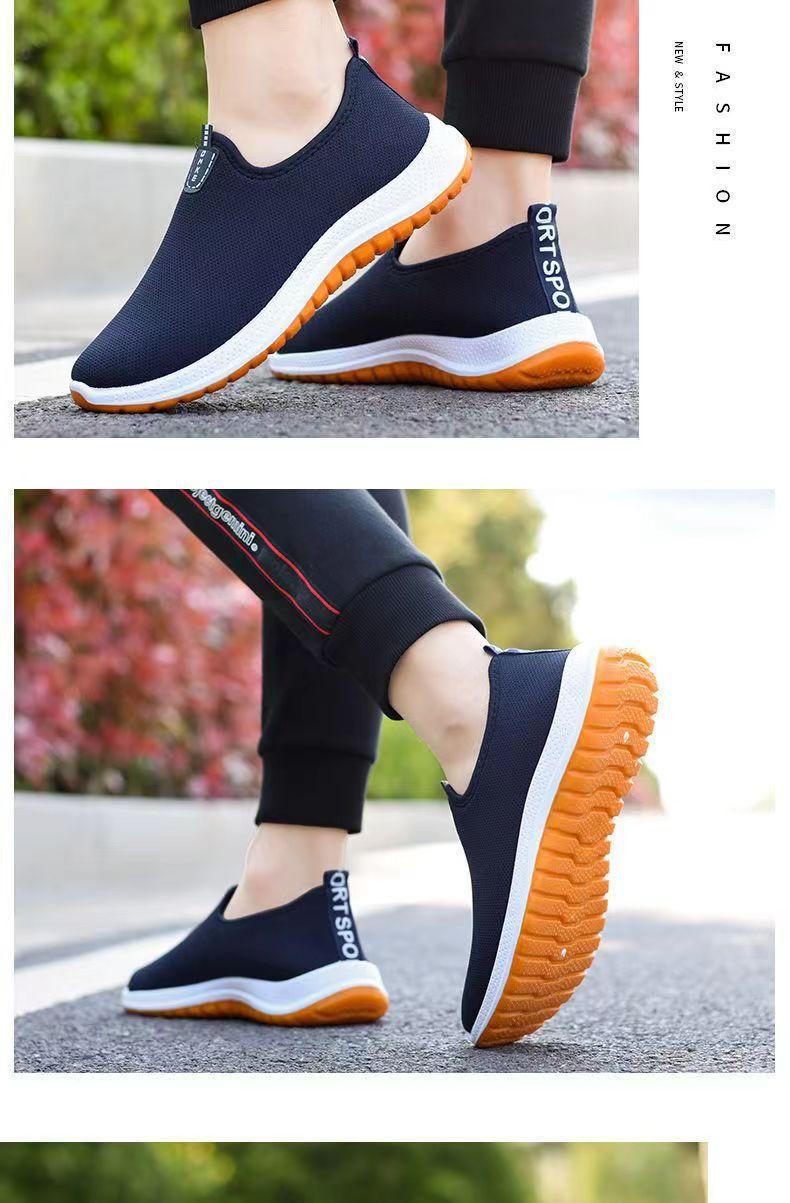 Product Introduction of Giày Vải Bắc Kinh Cũ, Cho Mùa Lò Xo Và Mùa Hè, Có Gót Gân, Giày Thường Ngày Chống Trượt Và Chống Mài Mòn, Thoáng Khí, Giày Lái Xe, Giày Thể Thao dễ phối đồ Phong Cách Hàn Quốc 6