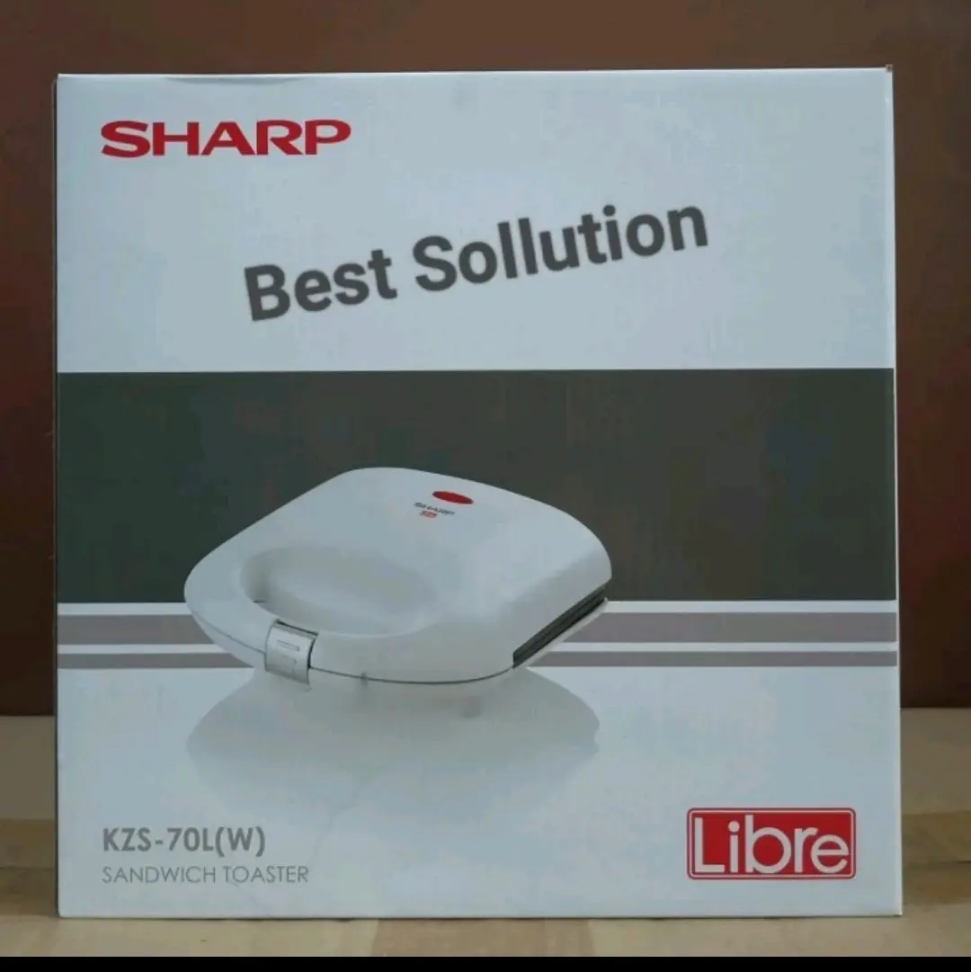 Sharp Sandwich Toaster KZS-70L (W)  Pemanggang Roti KZS-70L (W)