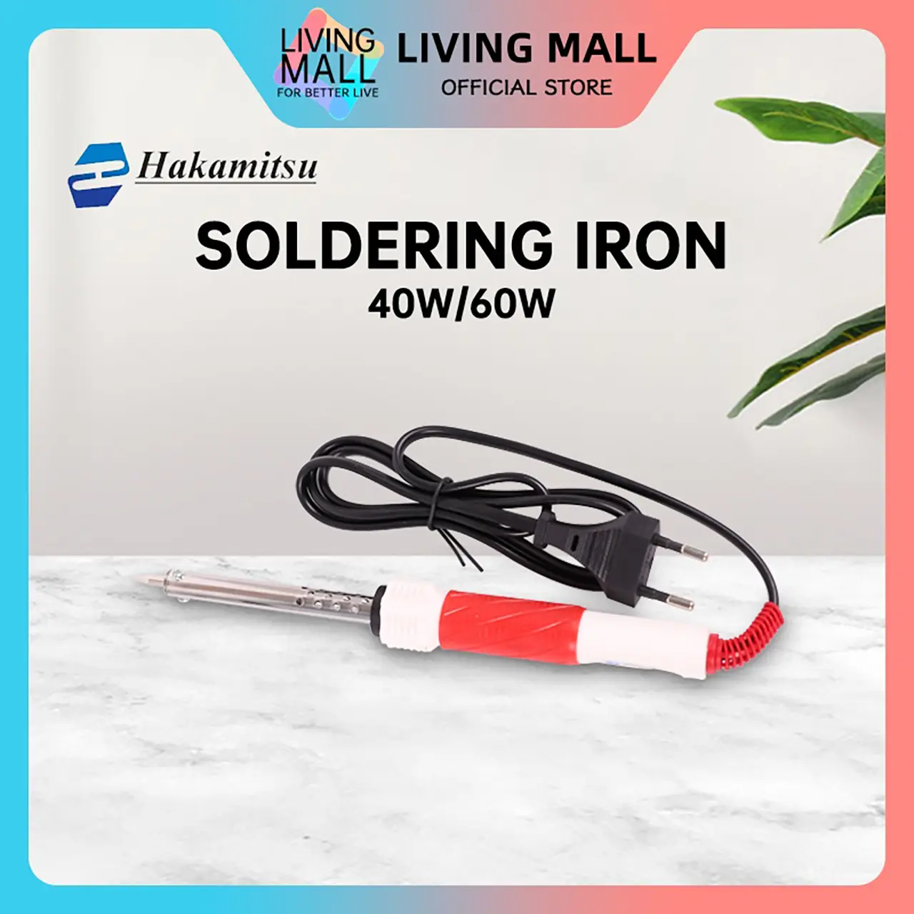 Solderan Iron 40 Watt / Solderan Rumah / Solder Servisan / Merk Hakamitsu