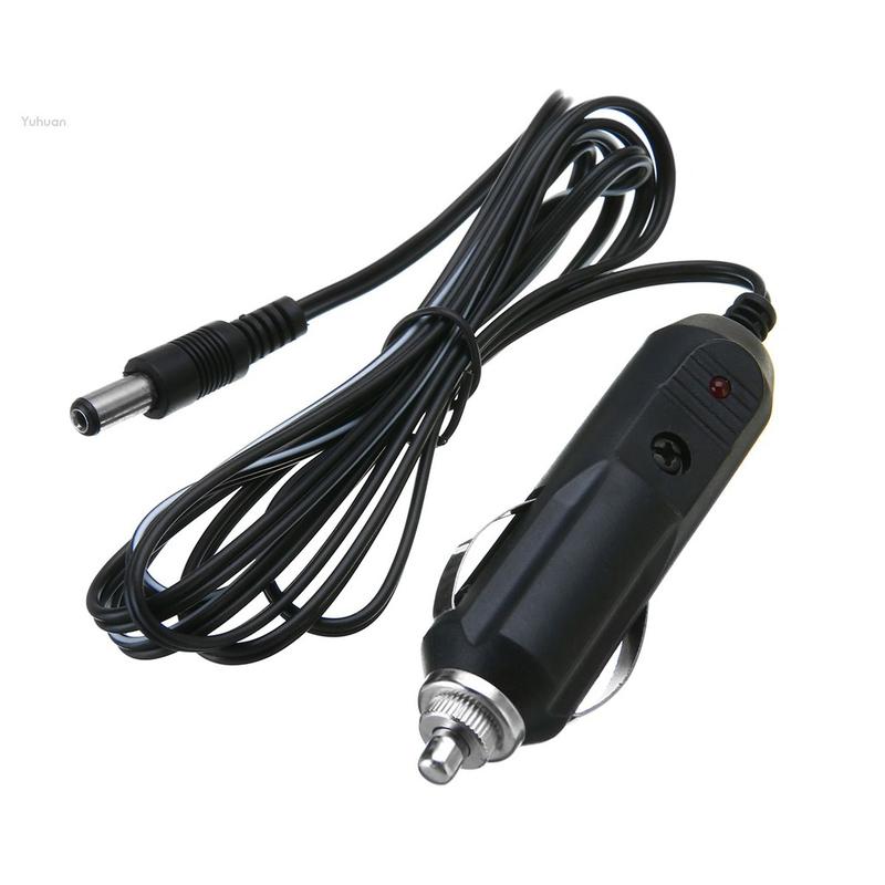 Đầu cắm tẩu sạc DC 12V 24V 10A cho xe hơi có đèn Led báo cầu chì bảo vệ có sẵn dây nguồn ra Phụ Kiện Ô Tô