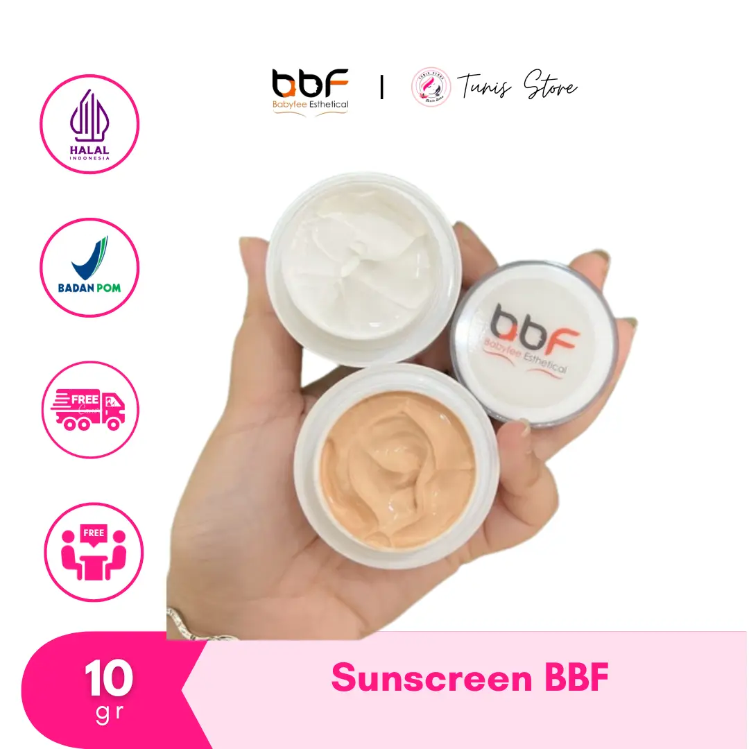 BBF Sunscreen Spf 30 semua jenis kulit