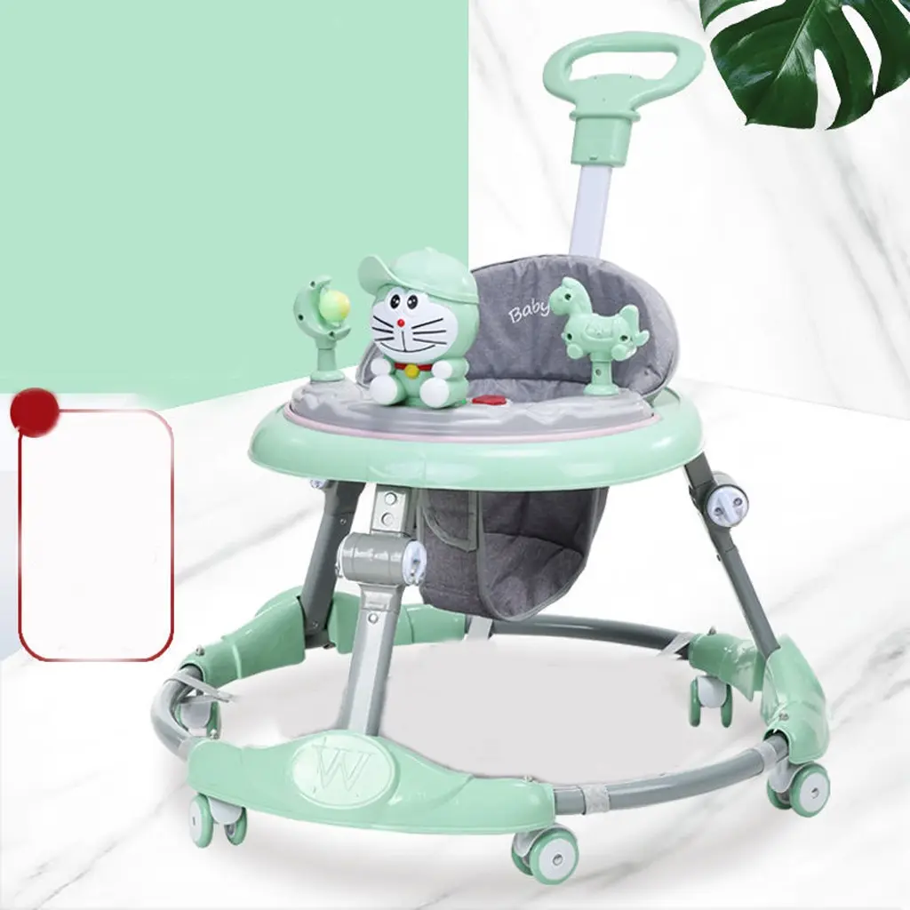 Xe tròn tập đi cho bé 2in1, có nhạc đèn vui nhộn, kết hợp làm bàn ăn dặm cho bé , BH 6 tháng