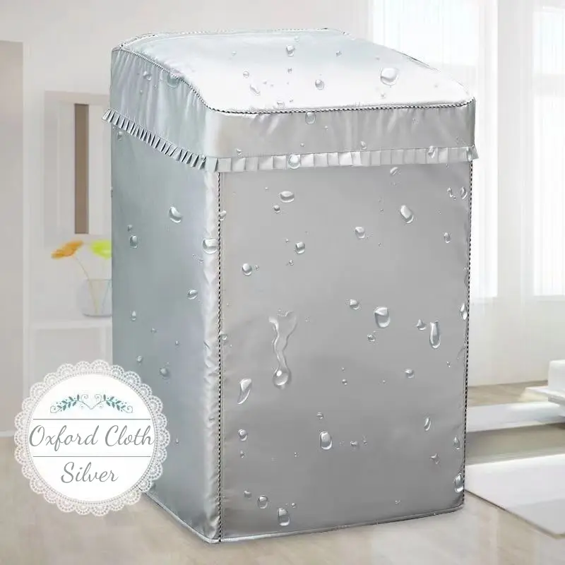 High Quality Washing Machine Dust Cover Automatic Turbine Roller Pulsator Top Load Washing Machine Cover Dustproof Sunscreen Waterproof Case Anti-Dust Cover