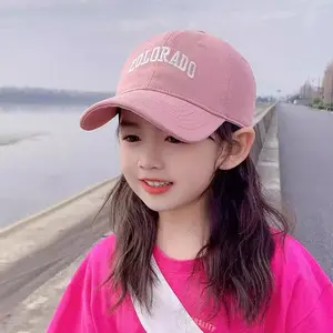 Bambino Kidswear - Topi Baseball Anak Perempuan Colorado Topi Anak Cewek Usia 2 - 8 Tahun Korean Fashion