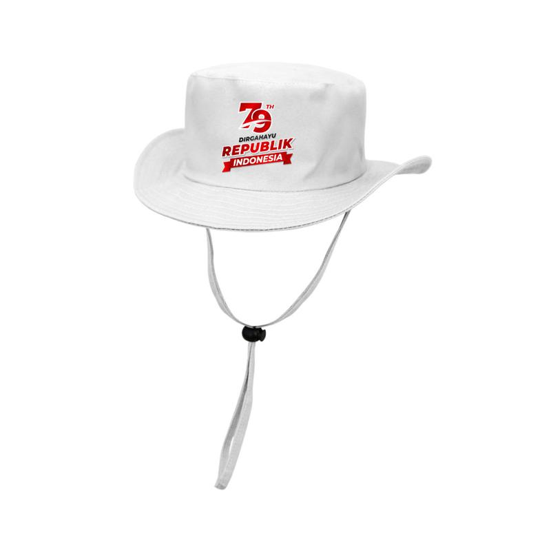 Topi Rimba Anak Merah Putih Sablon Dirgahayu INDONESIA HUT RI 17 Agustus Merdeka 6