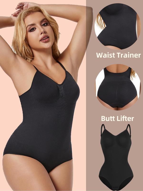 Women's Backless Shapewear Bodysuit, High Stretch Seamless Tummy Control Shaper, Tummy Tuck Corset Bodysuit for Daily Wear, Ladies Shapewear for All Seasons 5