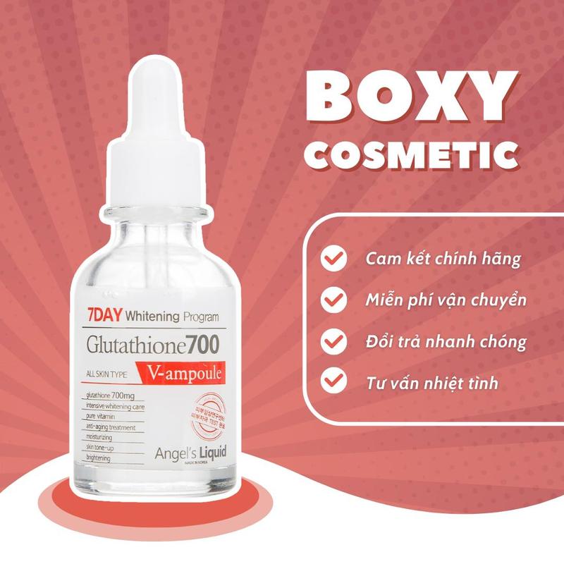 Serum Angel’s Liquid 7 Day Whitening Program Glutathione 700 V-ampoule