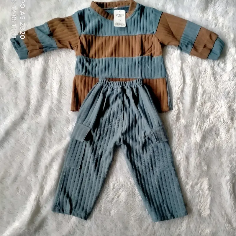 ONE SET SETELAN ANAK SALUR KNIT HORNET 1-10TH Parsel Perempuan Fashion 7