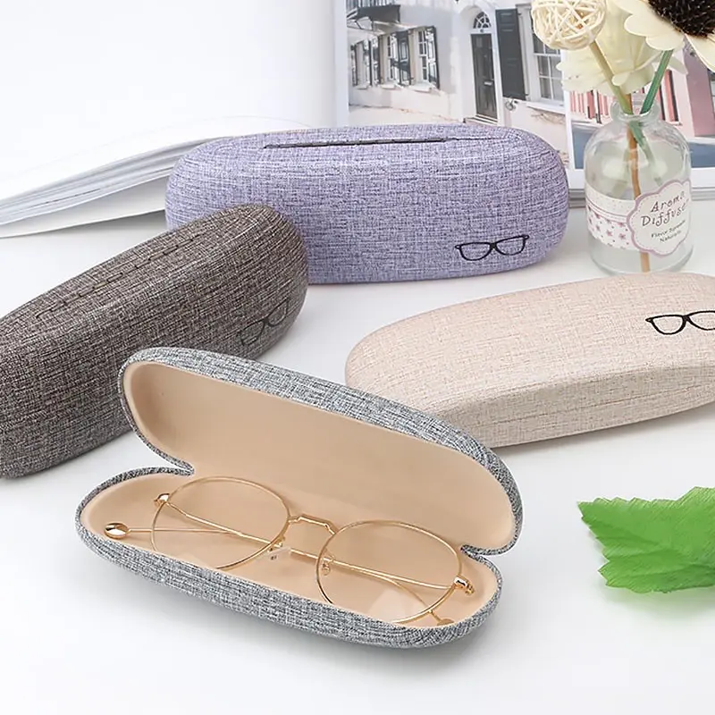 Hộp đựng kính mắt kính cận xinh có lót đệm chống nước nhiều màu sắc thời trang 4