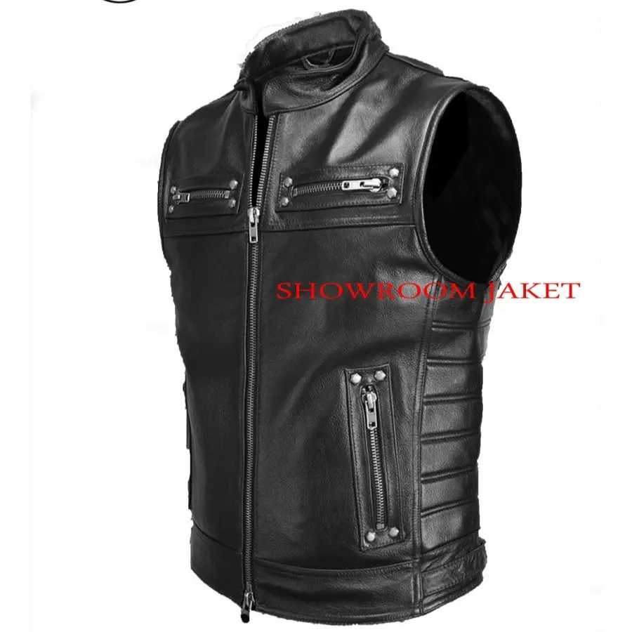ROMPI PRIA ROMPI KULIT ROMPIAN ROMPI KULIT GARUT - S, Hitam Parasut Outdoor Casual Motor
