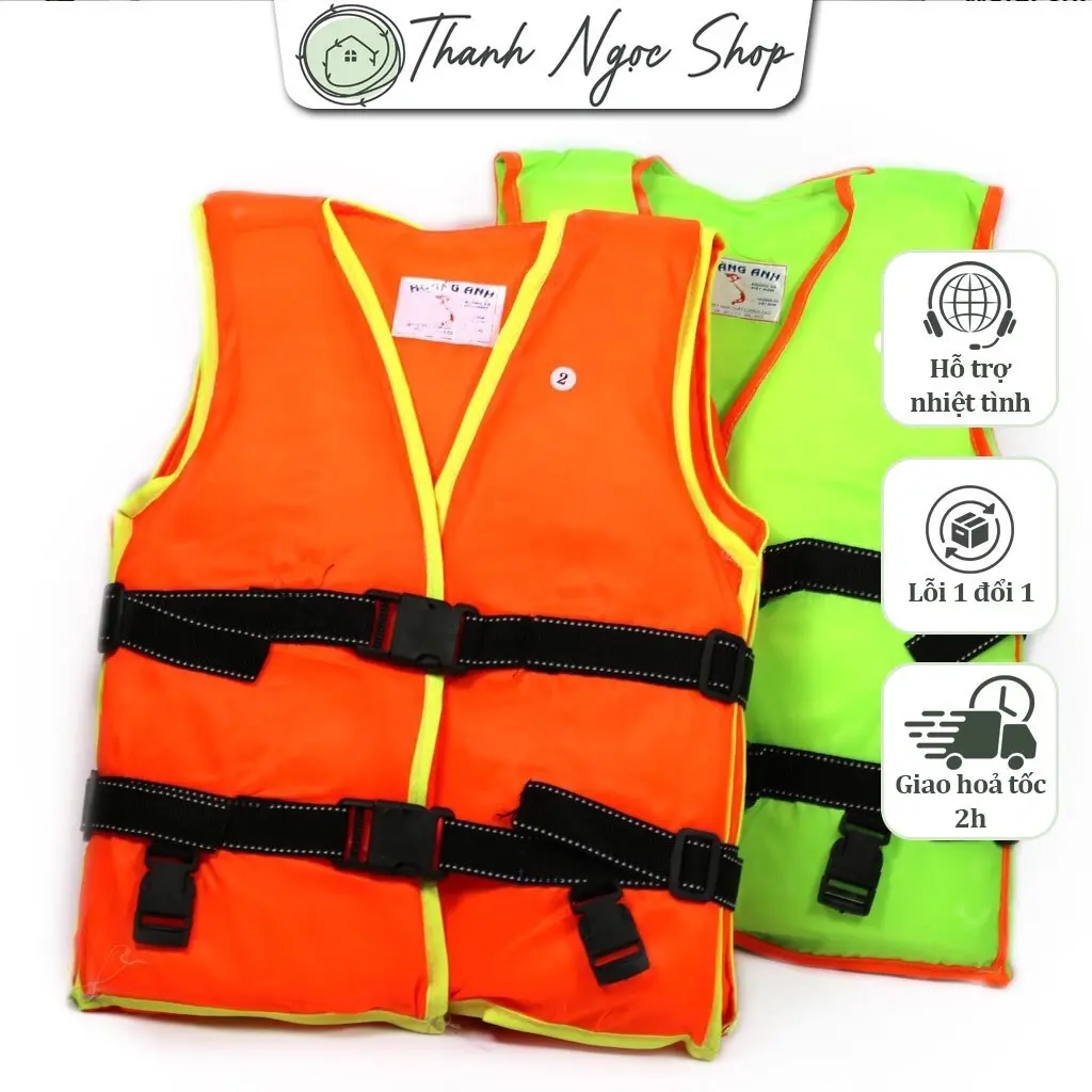 Áo Phao Bơi Cao Cấp / Áo Phao Cứu Hộ / Áo Phao Tập Bơi Đủ Size Cho Mọi Lứa Tuổi Trẻ Em Người Lớn / Áo Phao Đi Biển