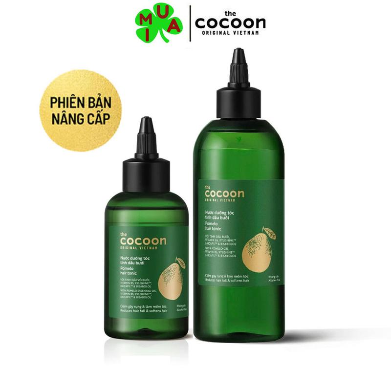 Nước xịt dưỡng tóc tinh dầu bưởi pomelo Cocoon 140ml - 310ml nâng cấp 