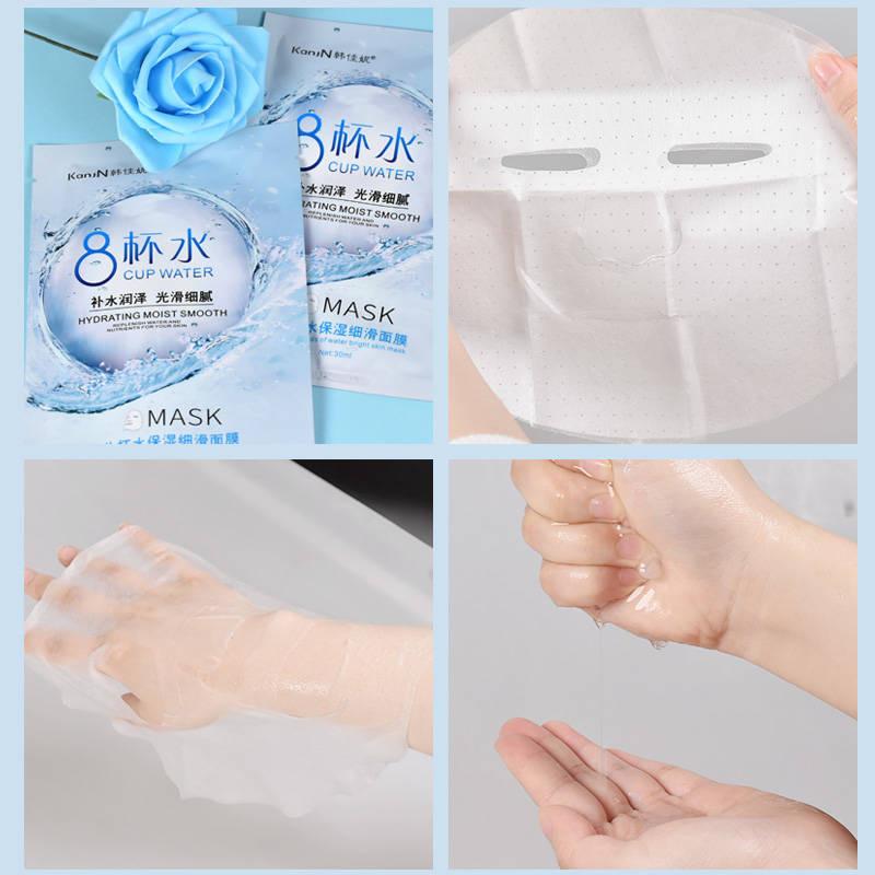 Product Introduction of Eva Han Cup Water-Preserving Smooth Tencel Mask Nourishing Skin Rejuvenating and Hydrating Nourishing and Firming Facial Mask 4