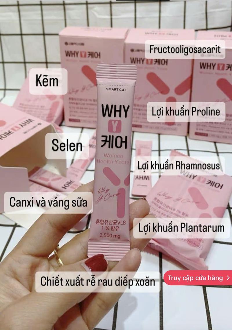 Product Introduction of Men vi sinh bổ sung lợi khuẩn phụ khoa và đường ruột Lactoon hàm lượng 2.500mg/ gói 1