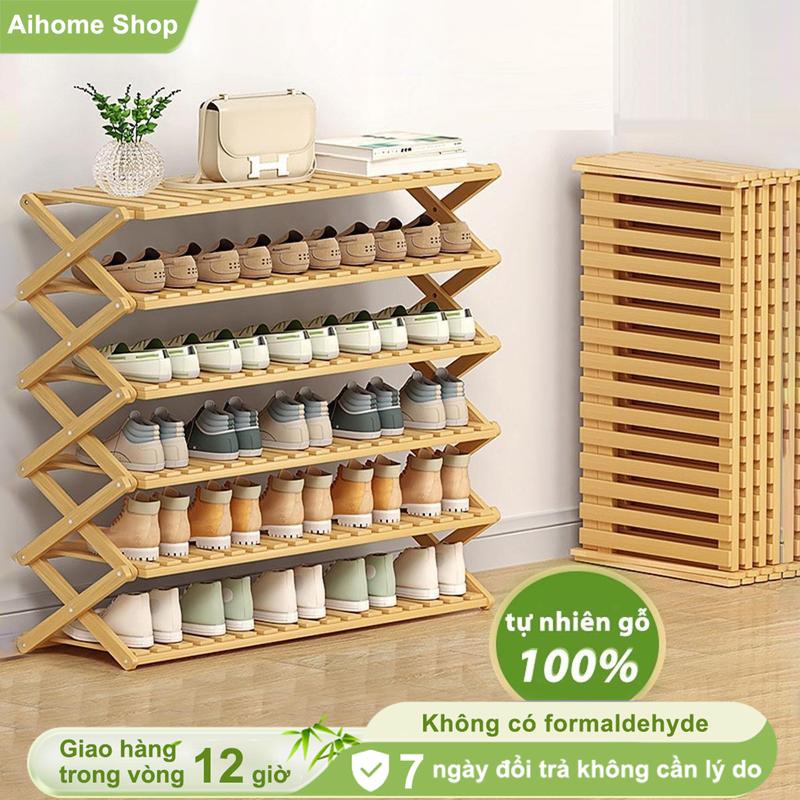 AI Kệ để giày dép nhiều tầng gấp gọn lại được dành cho nhà cửa kệ để giày dép 5 tầng chữ X Tiết kiệm không gian và dễ dàng lắp đặt