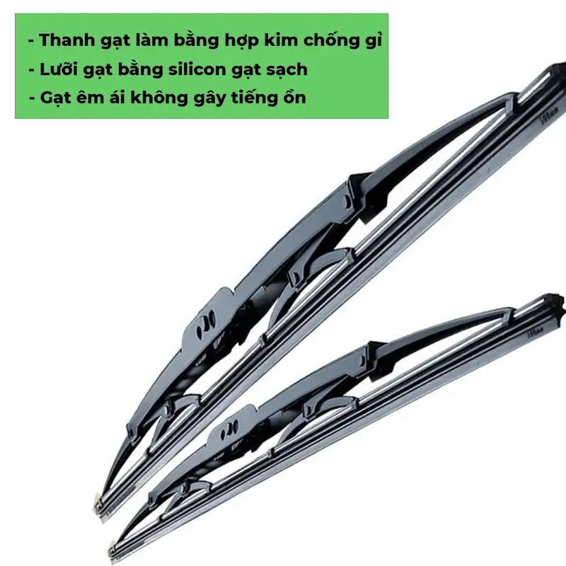 Bộ cần gạt nước mưa xe tải Kia K100, K149, K200, K250, K2700, K3000 dòng 1.9-2.5 -3-3.5-6 tấn cây gạt mưa khung sắt Phụ Tùng 5