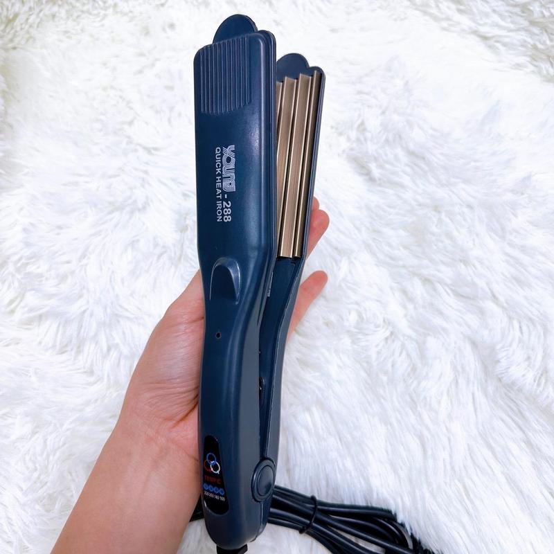 Máy Dập Xù Young 288 Gali Bấm Xù Làm Phồng Bấm Phồng Chân Tóc Bản To Salon 6