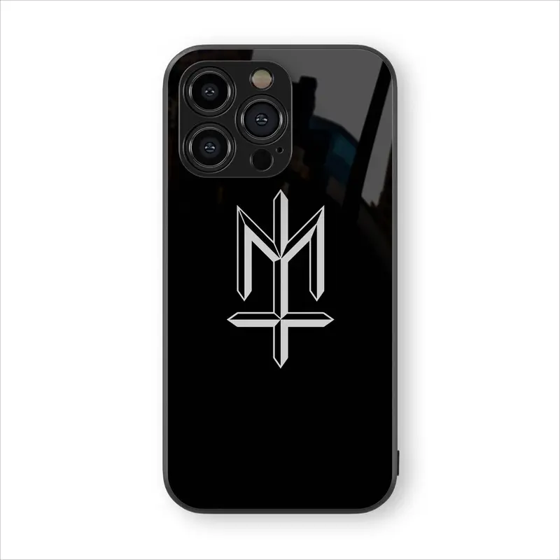 Glossy Case Logo Maternal Untuk Cover iPhone/Oppo/Samsung/Vivo/Realme/Xiaomi Softcase Glossy Glass 0