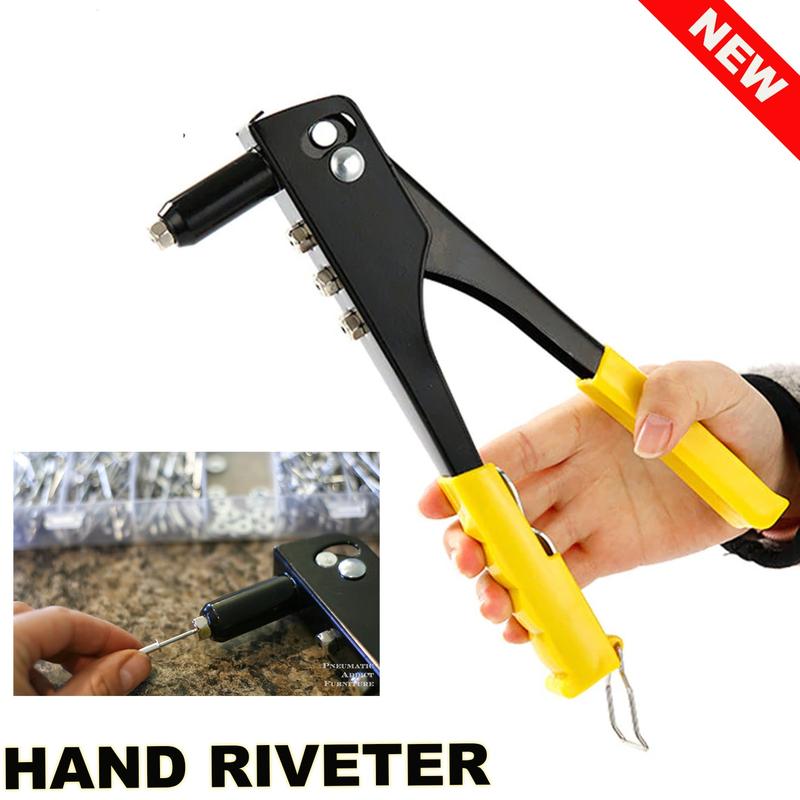 Rivet Gun Yellow Steel Iron Hand Riveter Blind Gun - TikTok Shop ...