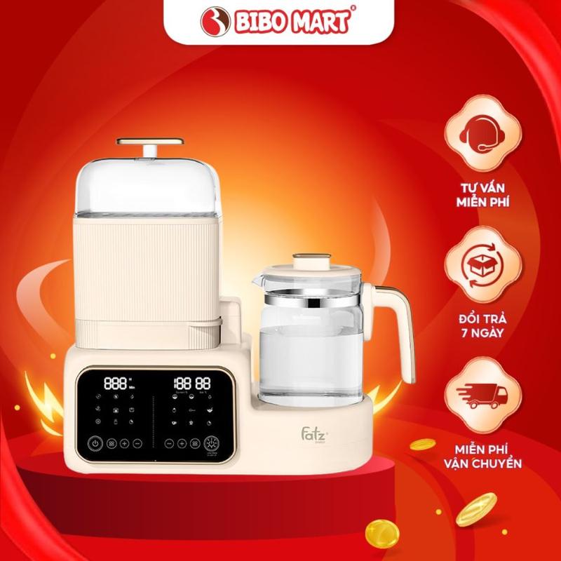  Máy Tiệt Trùng Bình Sữa Đa Năng Fatzbaby Multimax7 