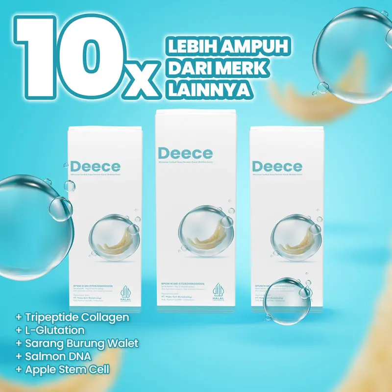 DEECE COLLAGEN LUXURY KESEHATAN KULIT - MINUMAN KOLAGEN DRINK TERBARU Perawatan Kulit 2