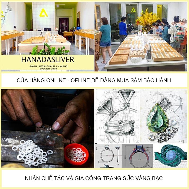 [BH TRỌN ĐỜI] Bông Tai BẠC 925 HANADA Nơ Trơn Xoắn Sóng  Đơn Giản 1802 A8 8