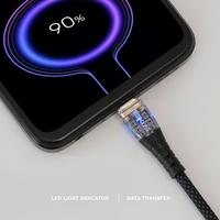 Gambar Rexus USB Cable Data CB170P Type C Cable 1 M: Pengisian Cepat, Data Transfer, Indikaor LED, Kabel Bahan Nilon - White dari Rexus Official Shop Kota Administrasi Jakarta Utara 4 Tokopedia